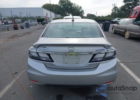 2014 Honda Civic Hybrid из США, поврежденный, VIN 19XFB4F20EE201433